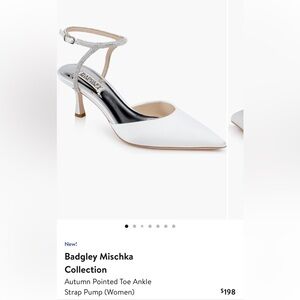 Badgley Mischka White Heels